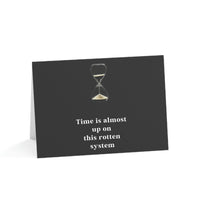 Time is Almost Up-Greeting Cards (1 or 10pcs)