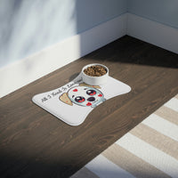 All I need is love and food - Pet Feeding Mats