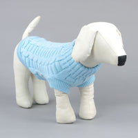 Solid Color Dog Sweater
