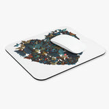 Butterfly Heart-Mouse Pad (Rectangle)