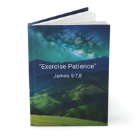 "Exercise Patience" - Hardcover Journal Matte