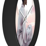 Pray & Meditate- Wall Clock