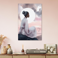 Pray & Meditate-Canvas