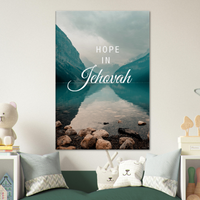 Hope in Jehovah-Canvas